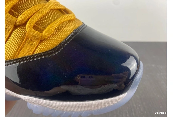 and Jordan 11 yellow AJ11 Air black 0711